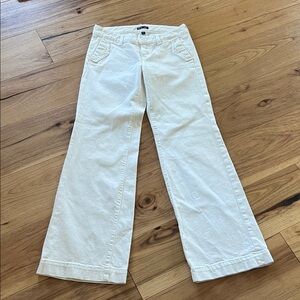 Gap winter white jeans 6